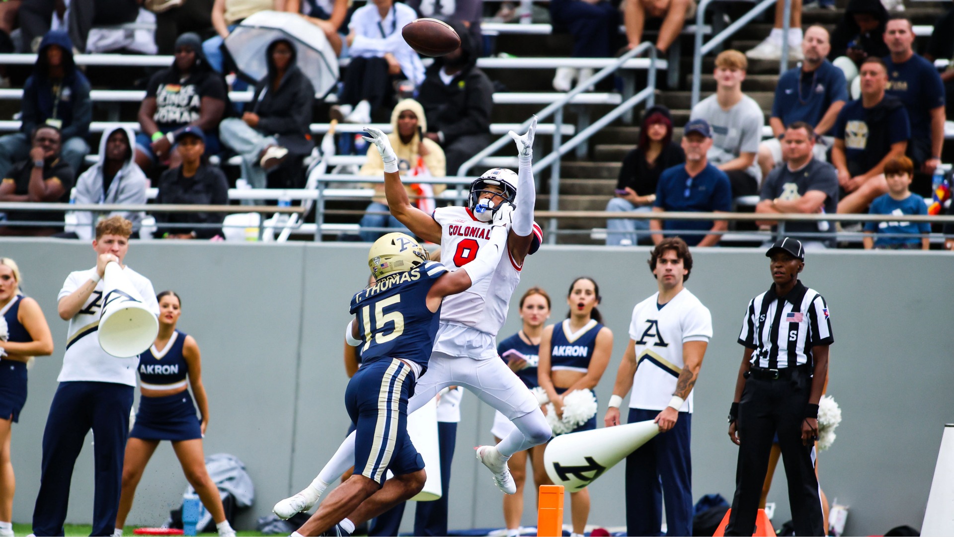 Robert Morris football: Colonials Battle Early, Fall to Akron, 45-10