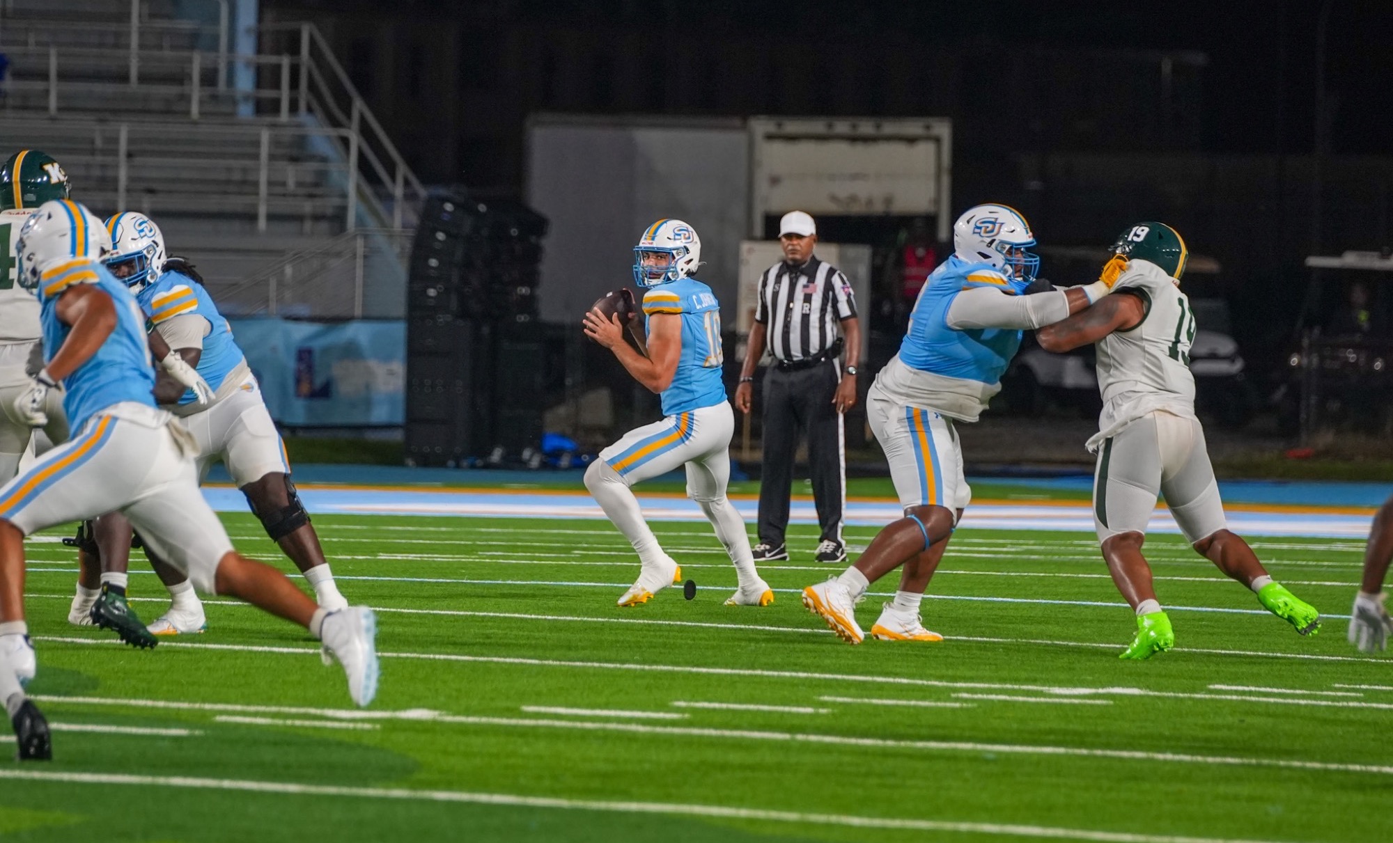 Southern football: Christian Johnson Delivers, Southern Defense Dominates in 34-15 Win