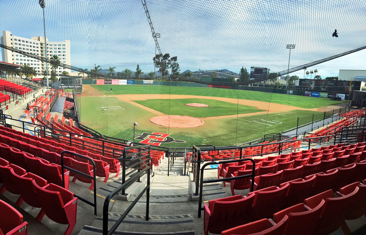 Tony Gwynn Stadium, home of San Diego State baseball.