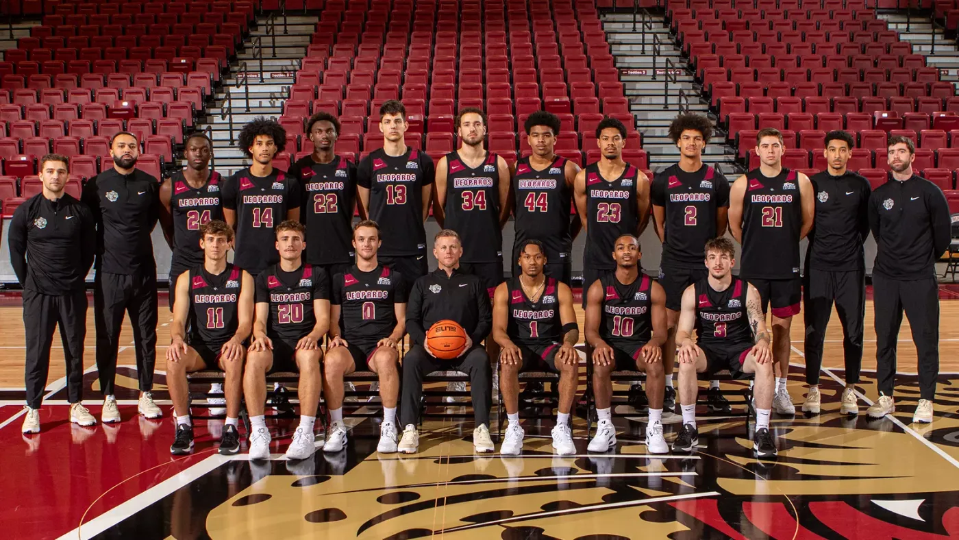 Lafayette men's basketball team photograph from the 2025-26 official roster