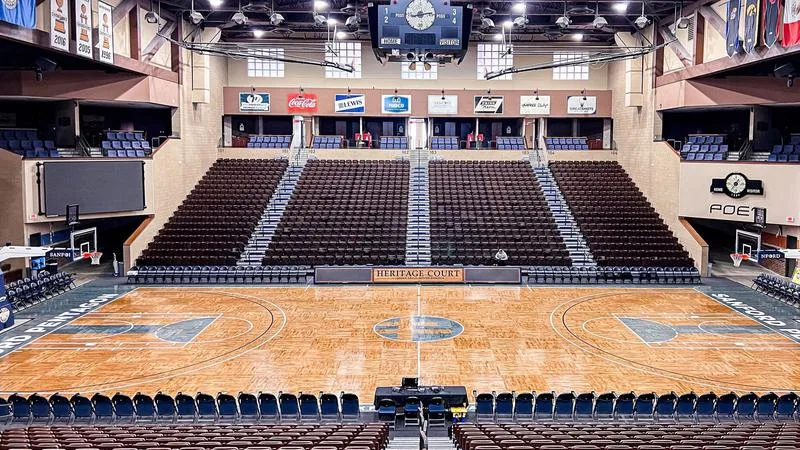 Sanford Pentagon Heritage Court wide angle photo
