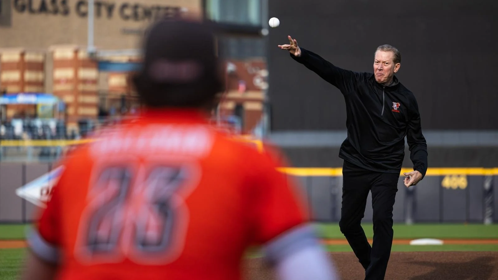 Orel Hershiser First Pitch Fifth Third