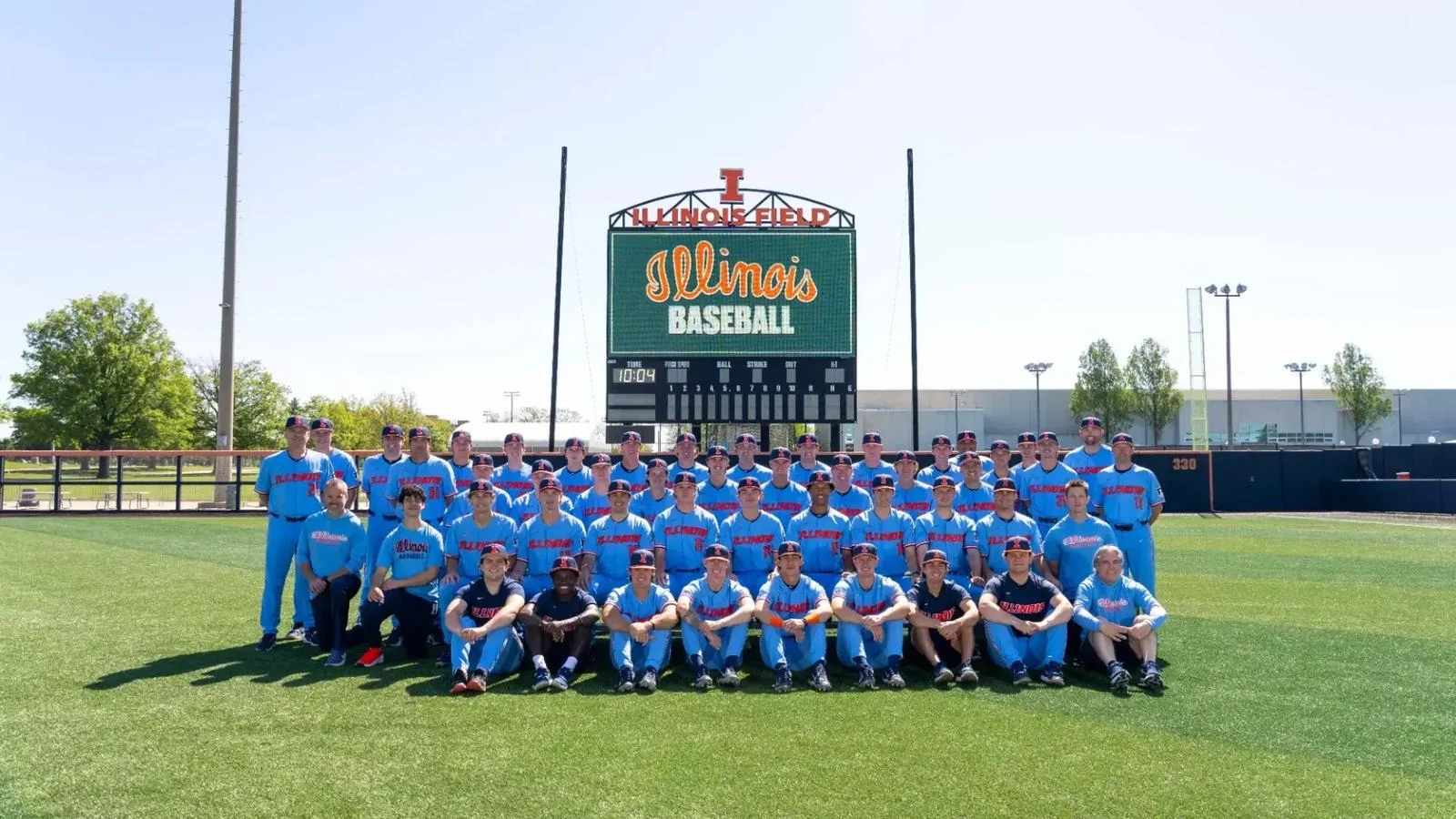 Illinois Baseball 2026 Team Photo