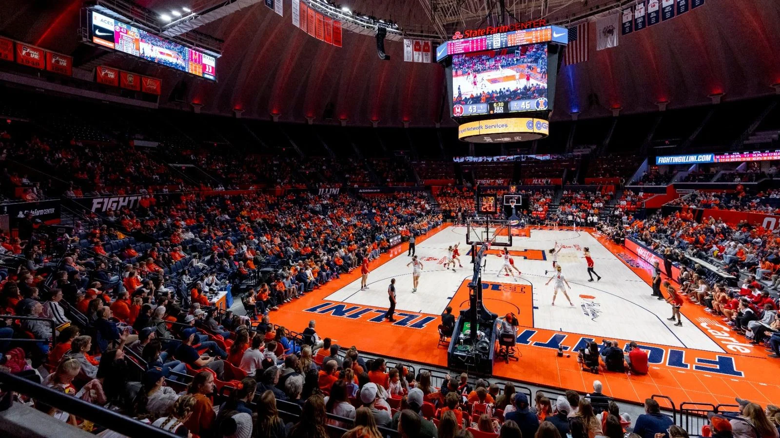 State Farm Center lower bowl photo