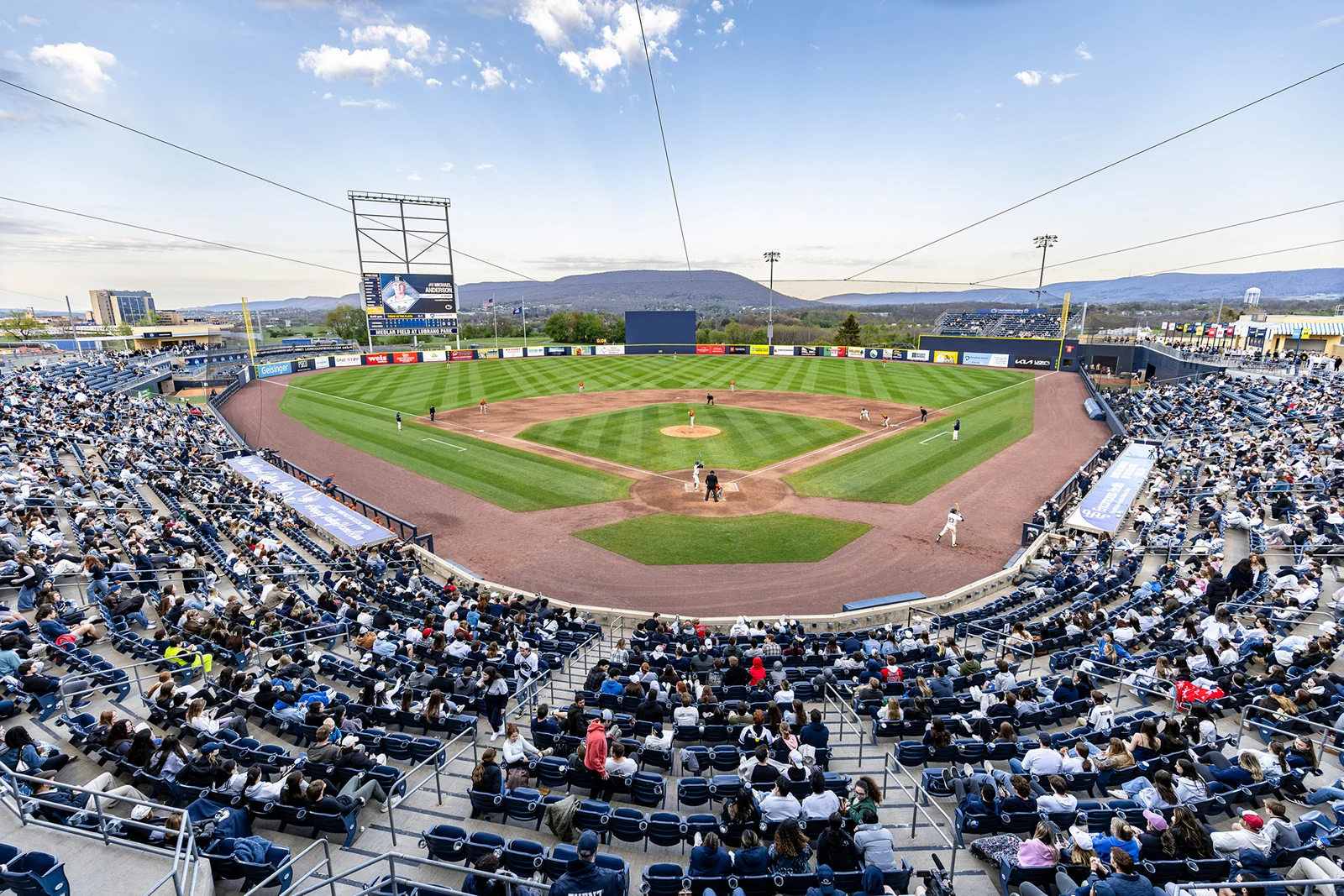 Fans watch Penn State baseball at Medlar Field at Lubrano Park
