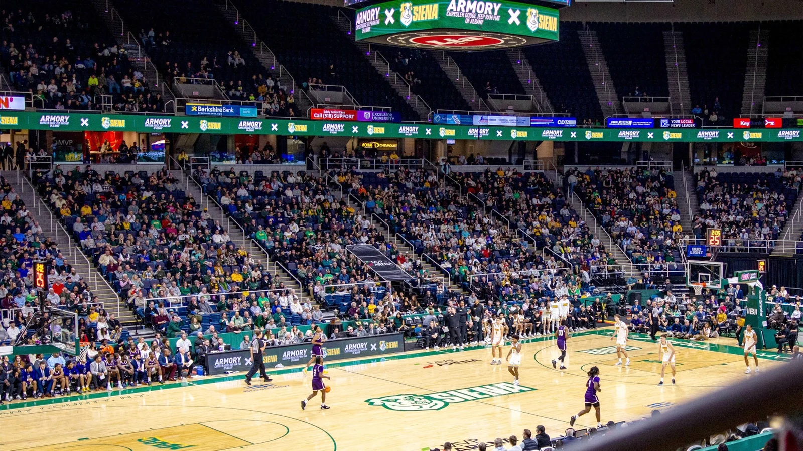 MVP Arena crowd fans